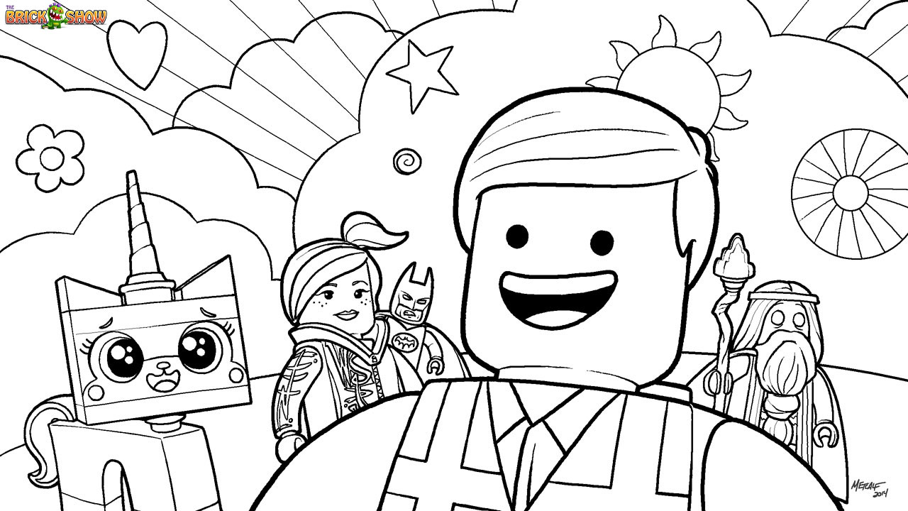 Coloriage Minifigurine Lego en tenue de aventurier - Lego à imprimer