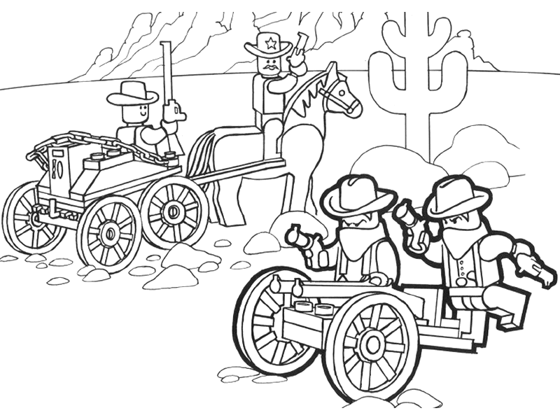 Coloriage Dessin Lego 6 - Lego à imprimer
