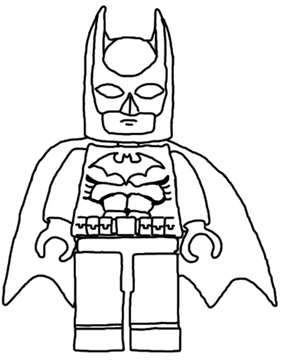 Coloriage Briques Lego empilées et colorées - Lego à imprimer