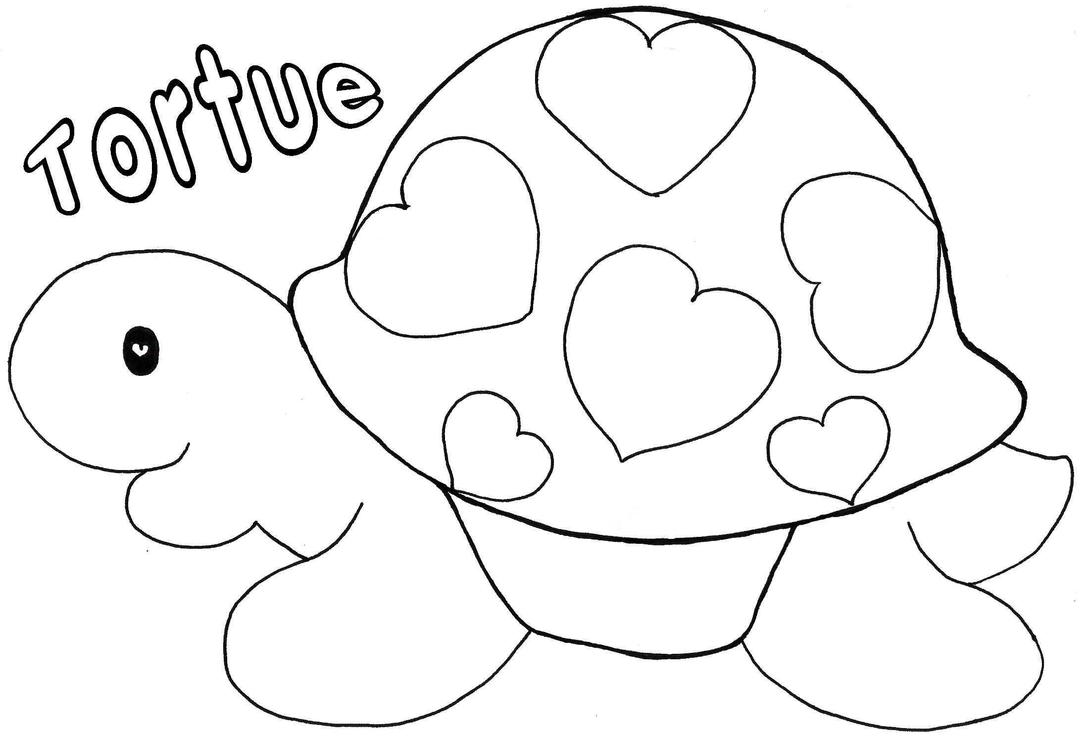 Coloriage Saint-Valentin