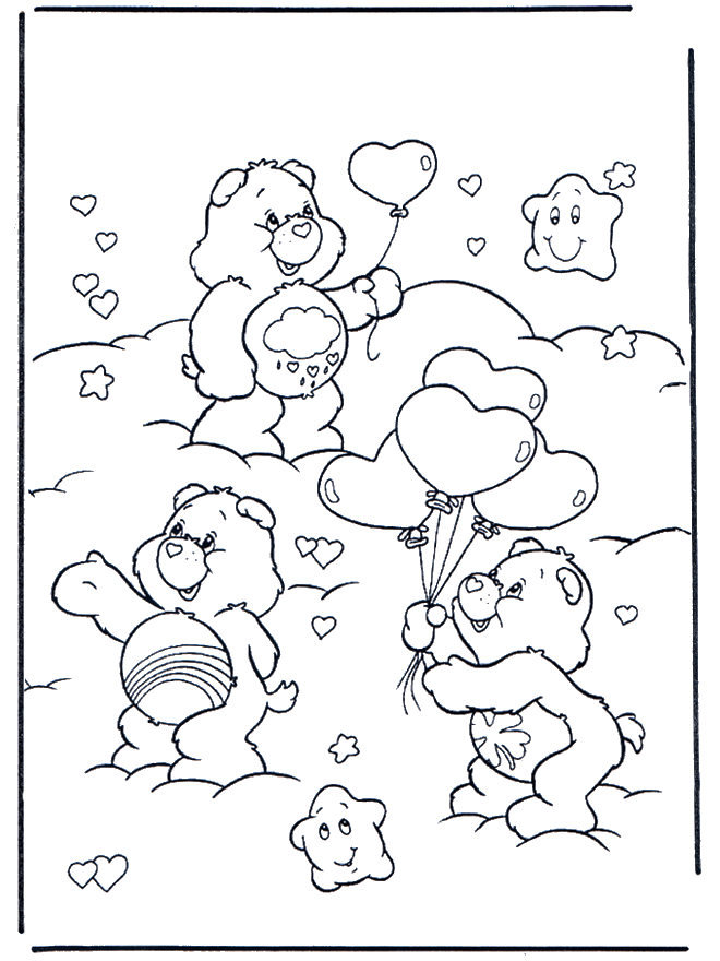 Coloriage Cœurs enlacés pour la Saint-Valentin - Saint-Valentin à imprimer