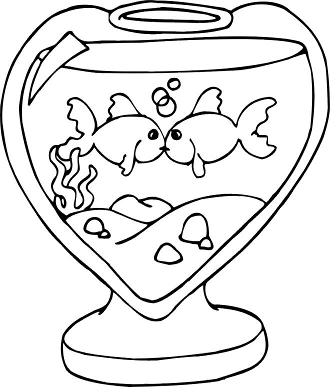 Coloriage Roses et cœurs de la Saint-Valentin - Saint-Valentin à imprimer