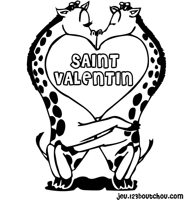 Coloriage Cupidon avec flèches pour célébrer l'amour - Saint-Valentin à imprimer
