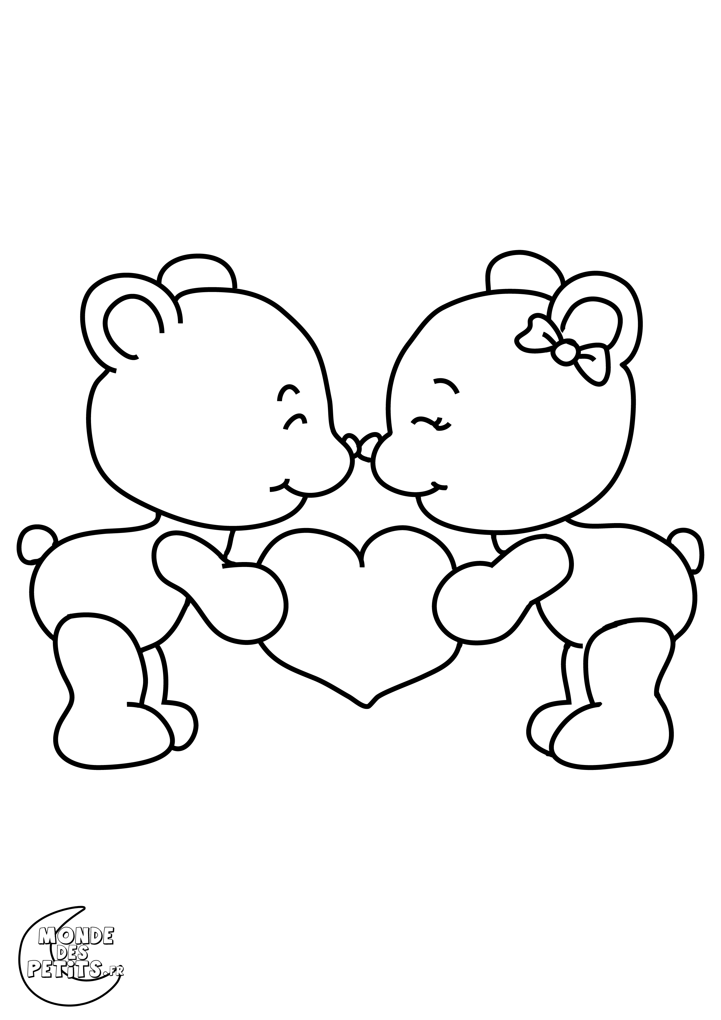 Coloriage Cupidon avec ses flèches amoureuses - Saint-Valentin à imprimer