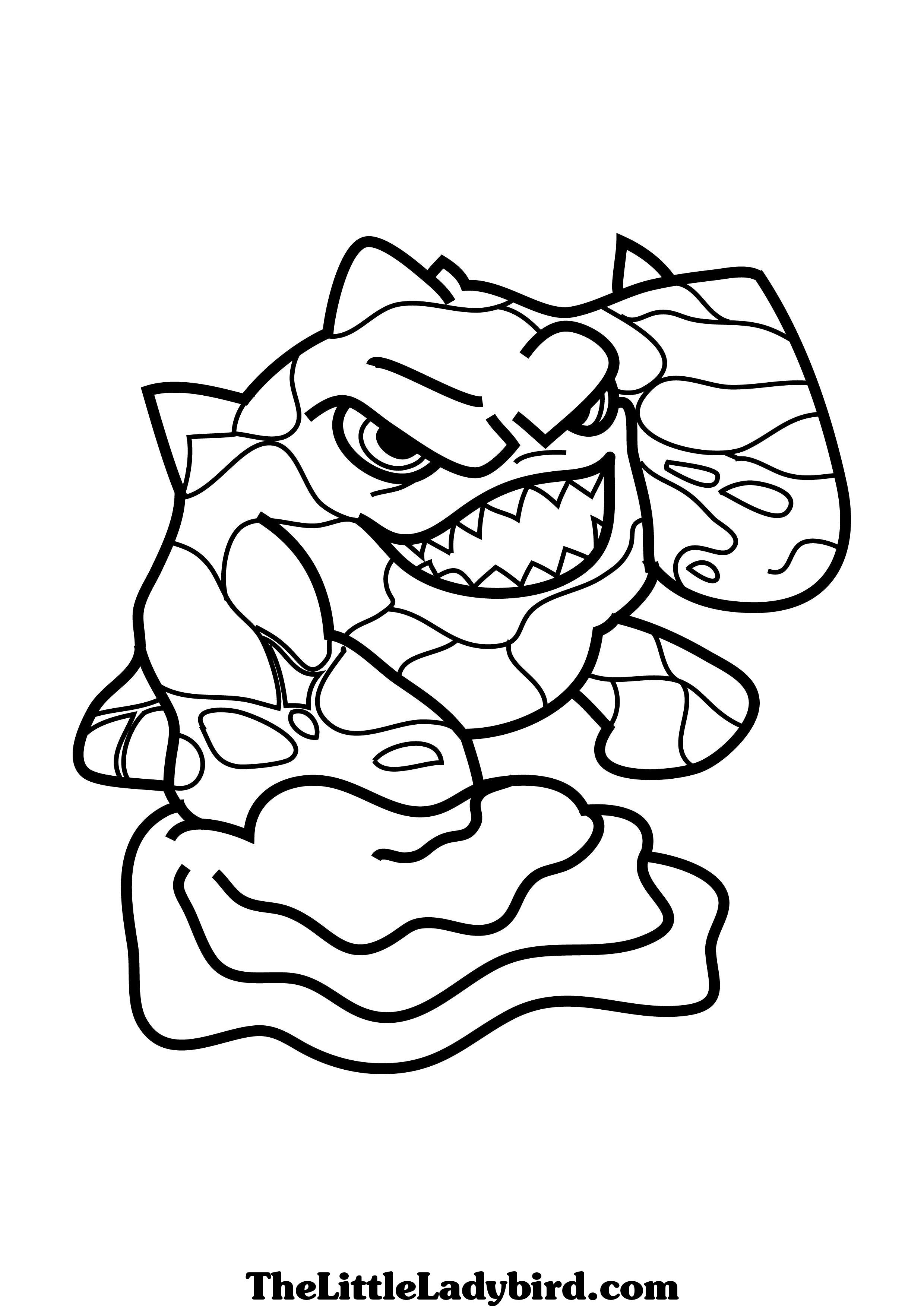 Coloriage Skylanders héros ailé en action - Skylanders à imprimer