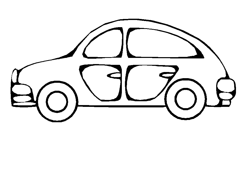Coloriage Voiture de course rapide à colorier - Enfants à imprimer
