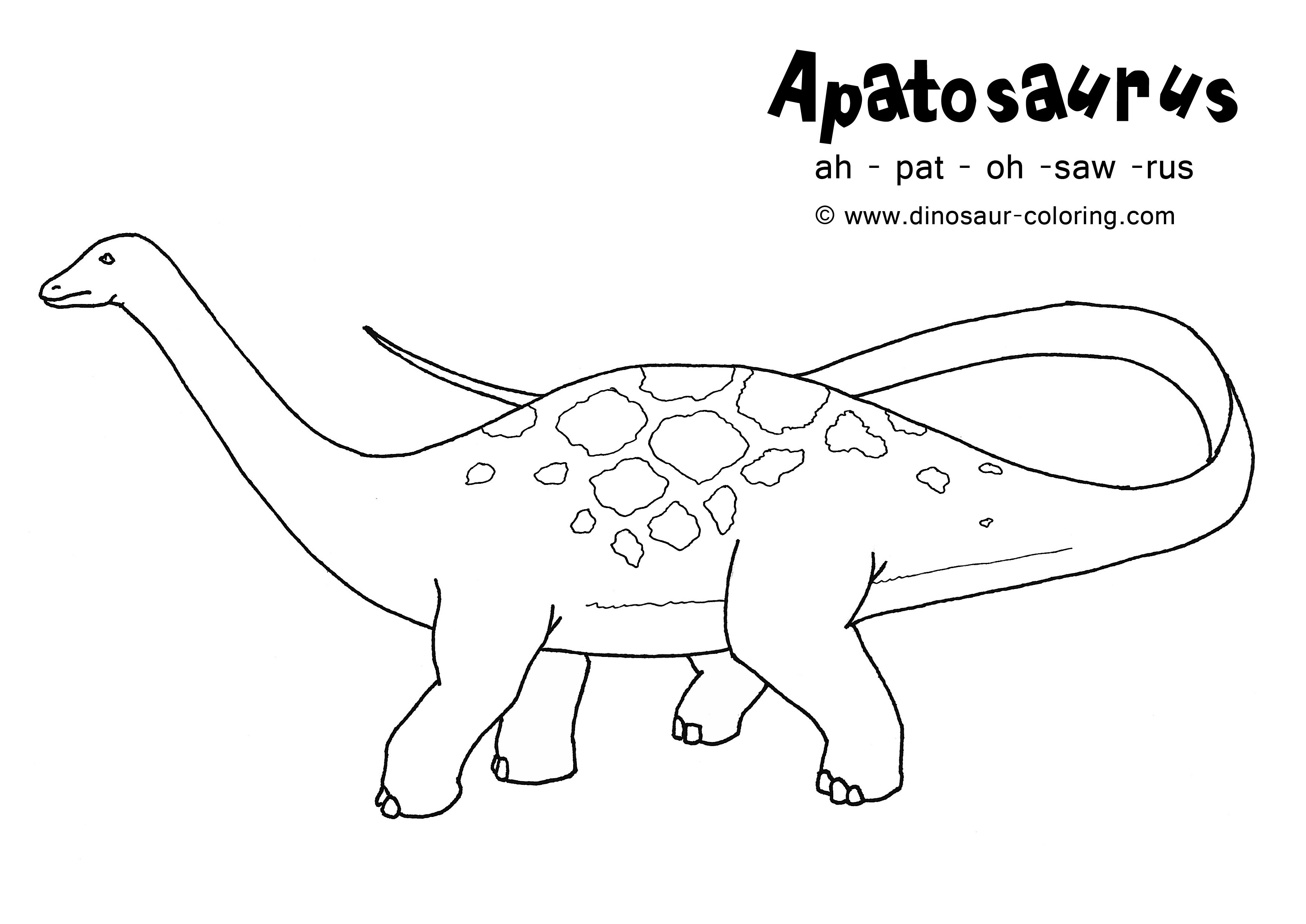 Coloriage Stégosaure aux plaques dorsales géantes - Dinosaure à imprimer