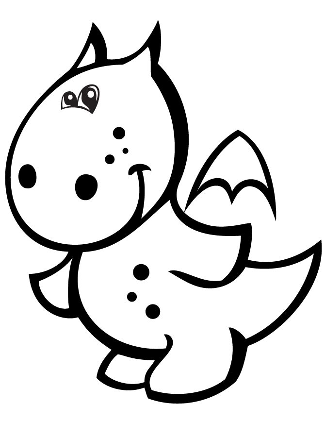 Coloriage Dinosaure herbivore en marche - Facile à imprimer