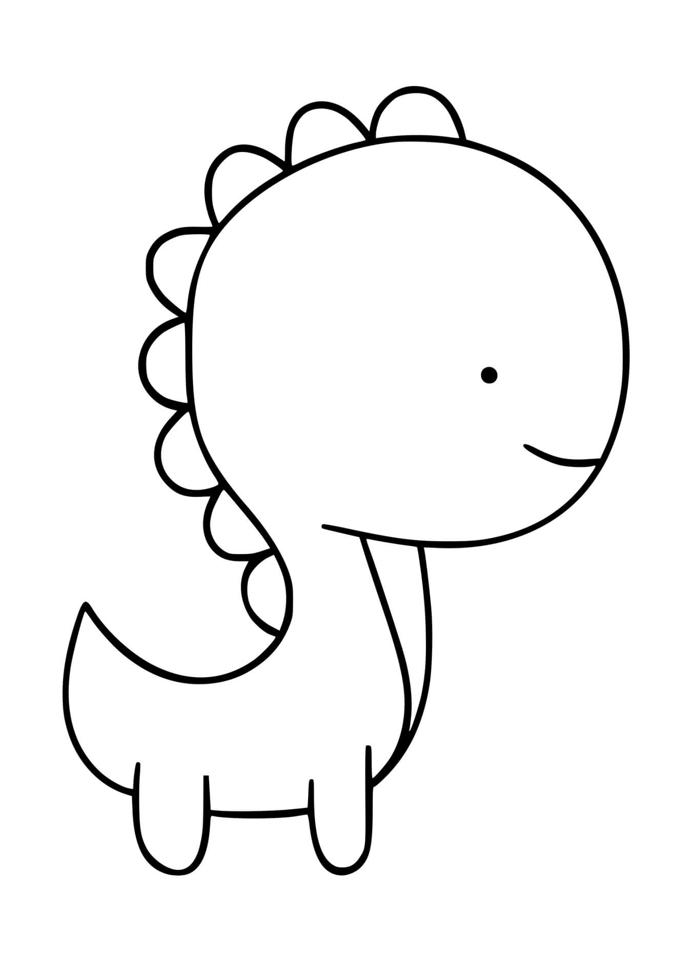 Coloriage Dinosaure