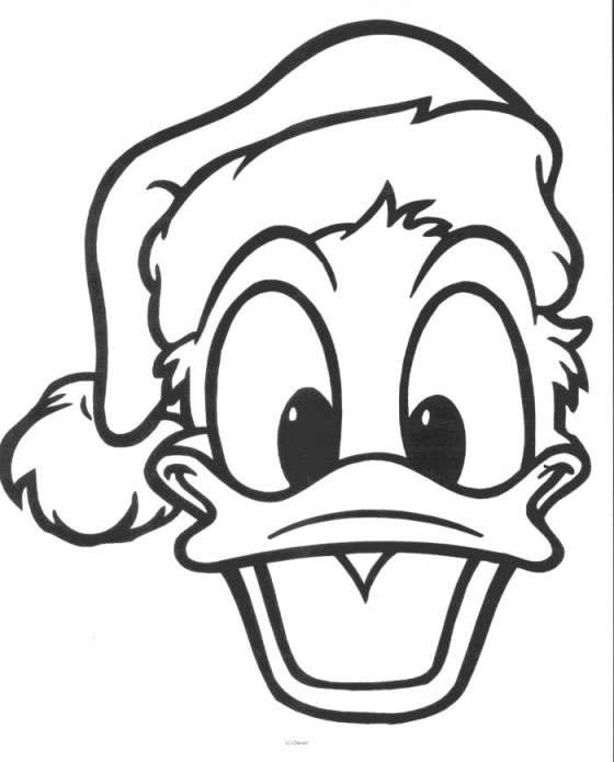 Coloriage Disney Noël 15 - Noël Disney à imprimer