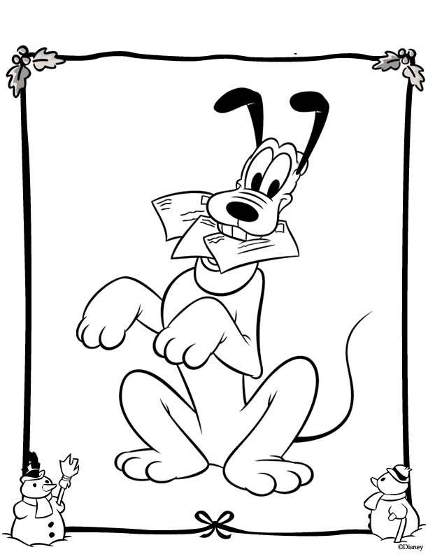 Coloriage Princesses Disney ouvertes à la magie de Noël - Noël Disney à imprimer