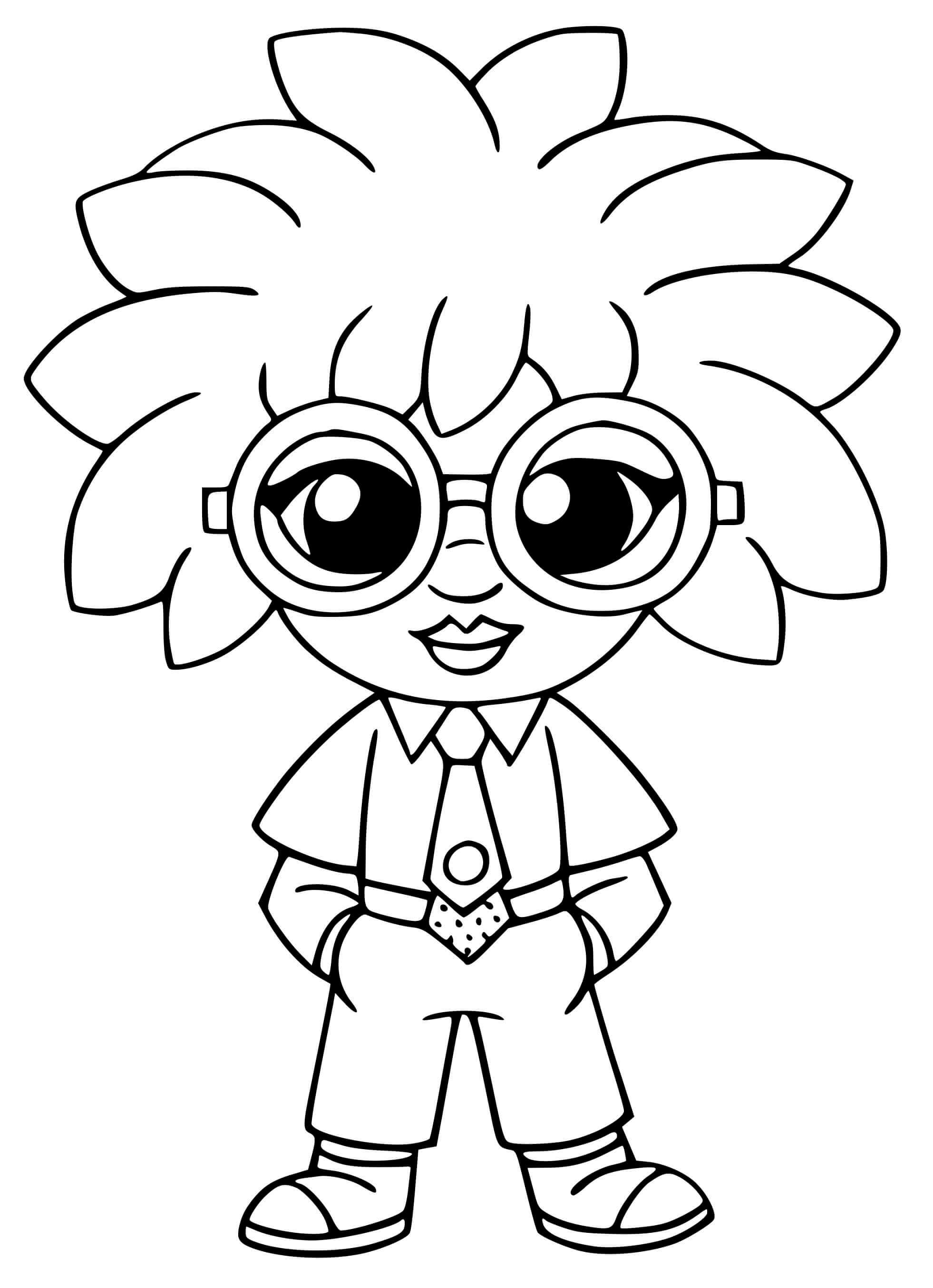 Coloriage Doctor Slone Fortnite Season 7 mystérieux - Fortnite à imprimer