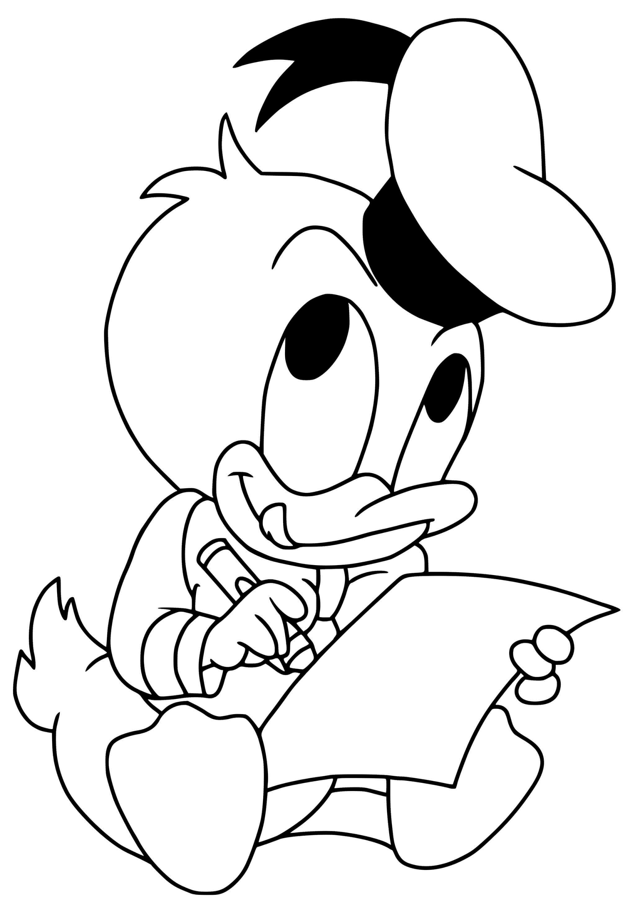 Coloriage Kawaii disney