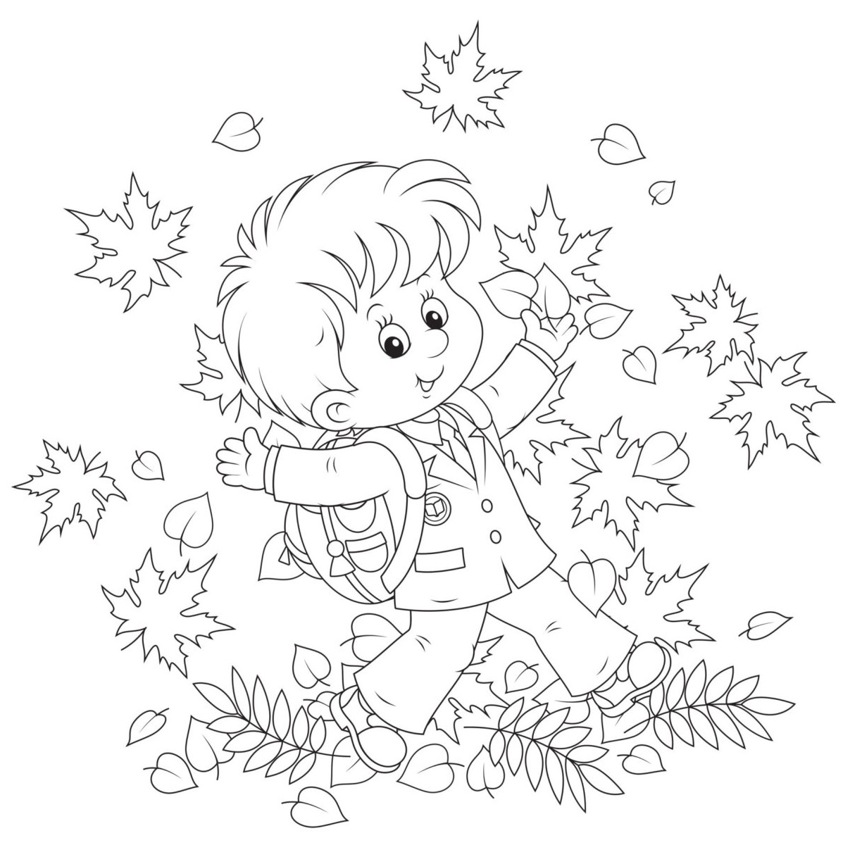 Coloriage Action de grâce