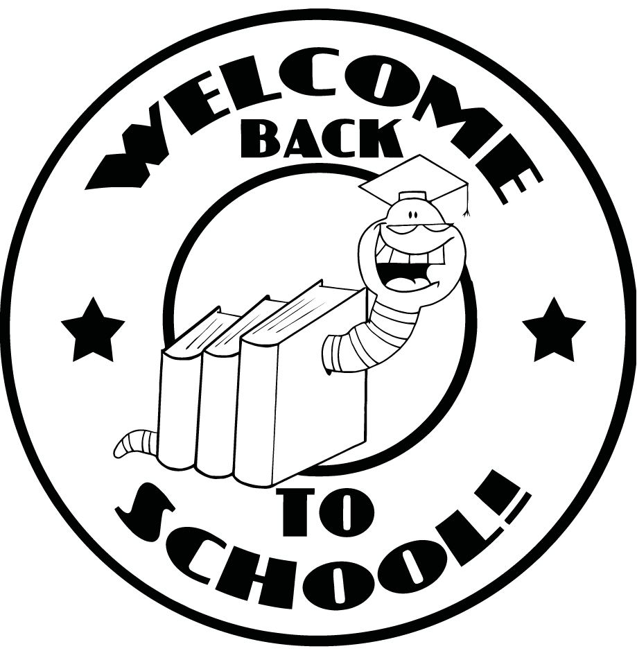 Coloriage Etampe Rentrée Scolaire - Rentrée scolaire à imprimer