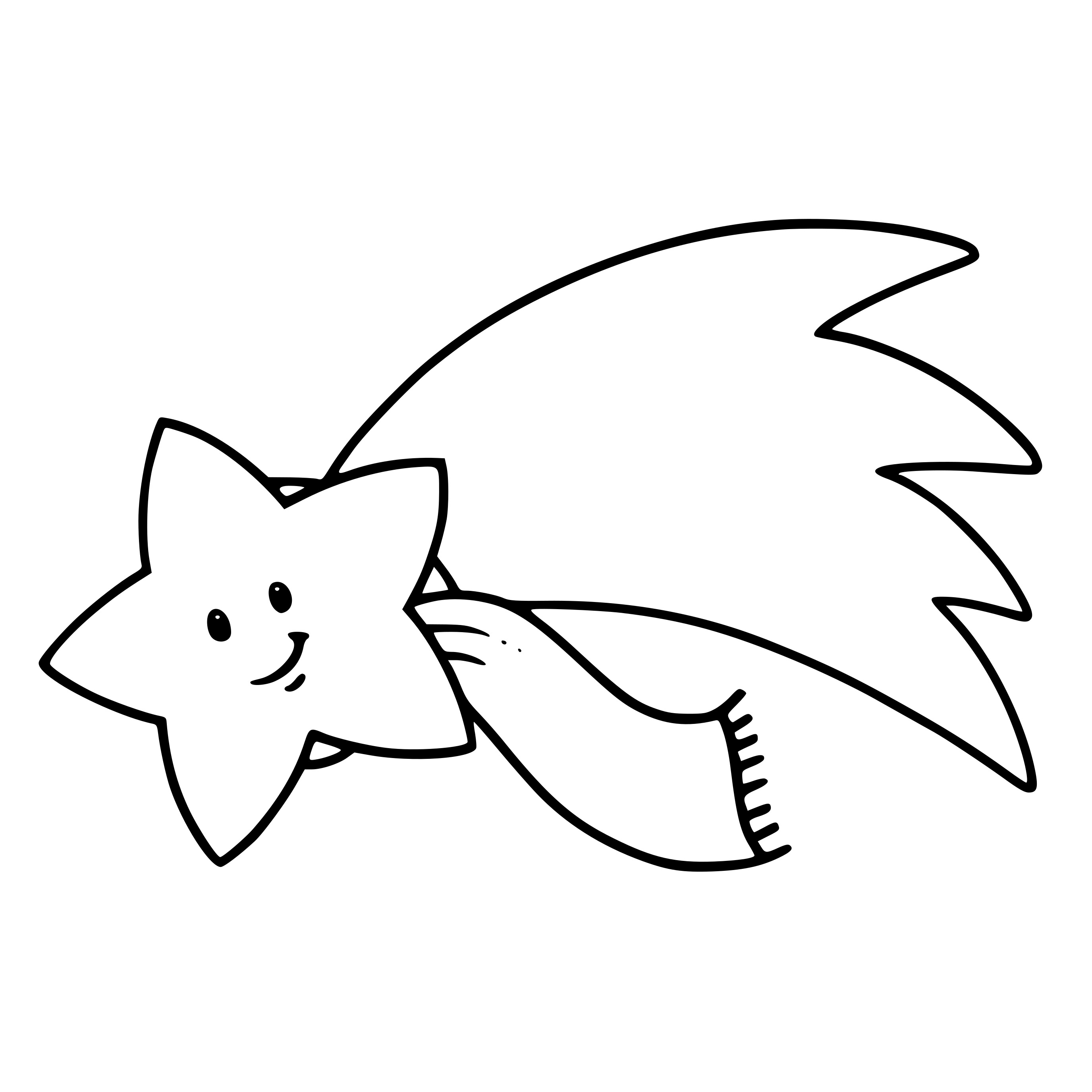 Coloriage Étoile Filante - Étoile à imprimer