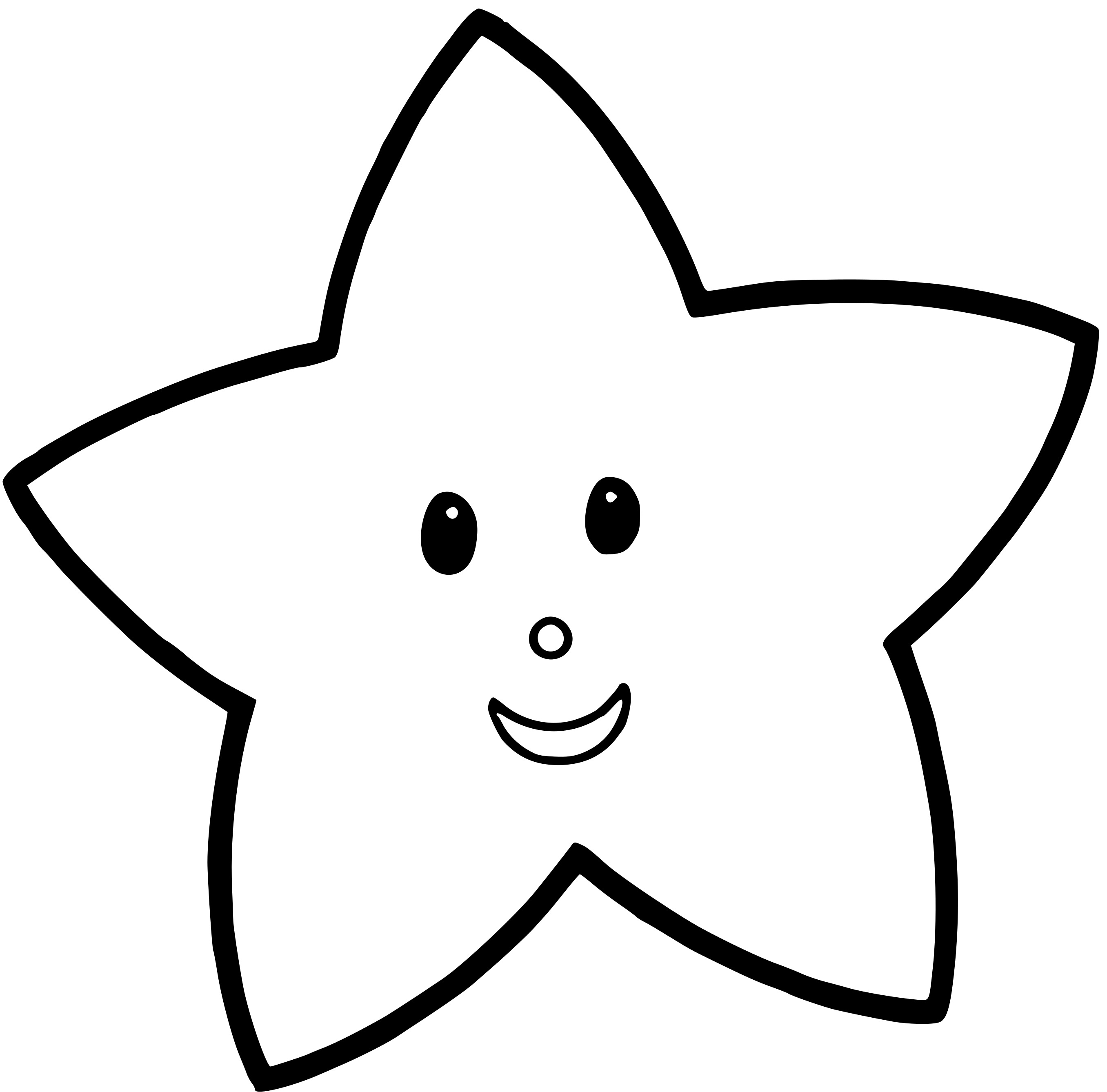 Coloriage Étoile Pour Enfant - Étoile à imprimer