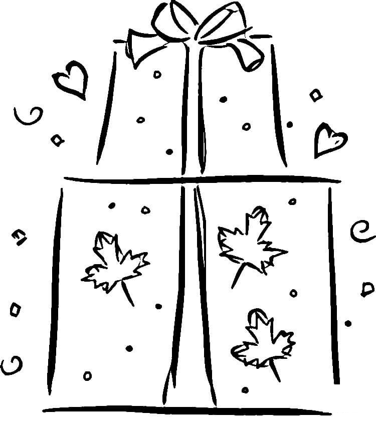 Coloriage Fête Du Canada Day - Fête nationale à imprimer