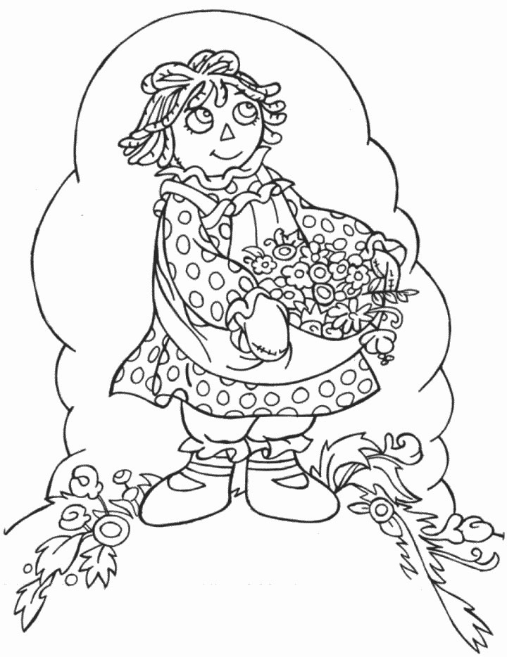 Coloriage Cœurs et fleurs pour la fête des mères - Fête des mères à imprimer