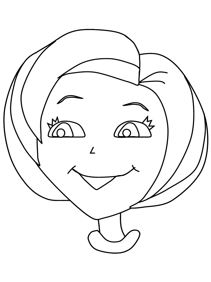 Coloriage Mère entourée de cœurs et bouquets festifs - Fête des mères à imprimer