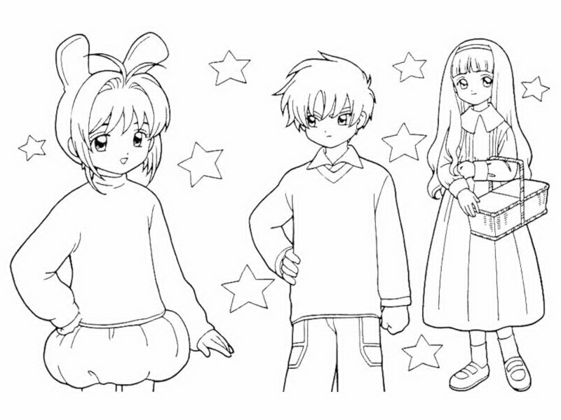Coloriage Manga