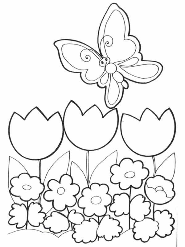 Coloriage Fleur - Fleurs à imprimer