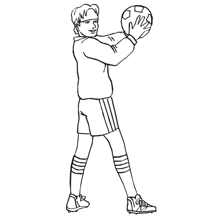 Coloriage Foot France - Foot à imprimer