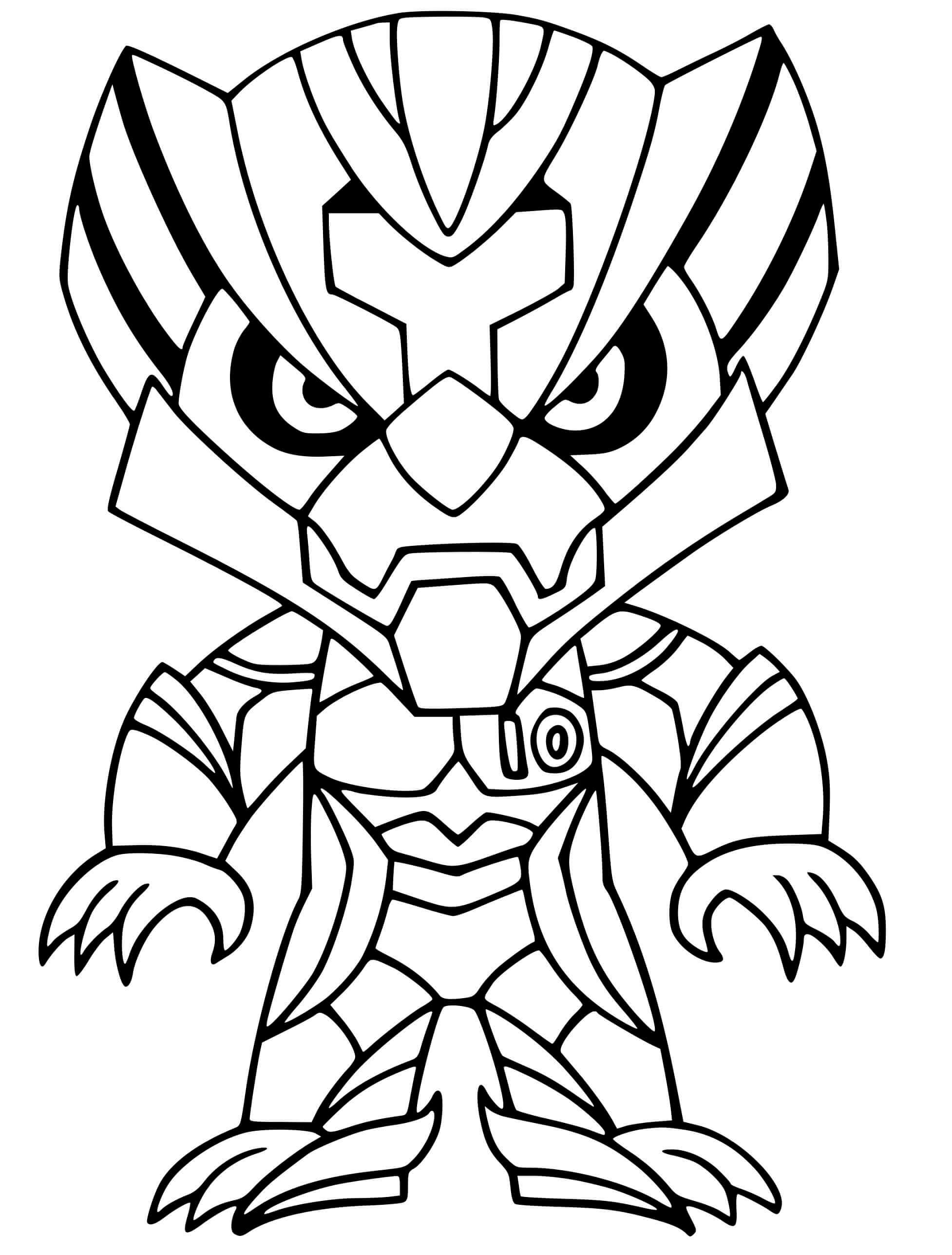 Coloriage Fortnite Neymar Jr - Fortnite à imprimer