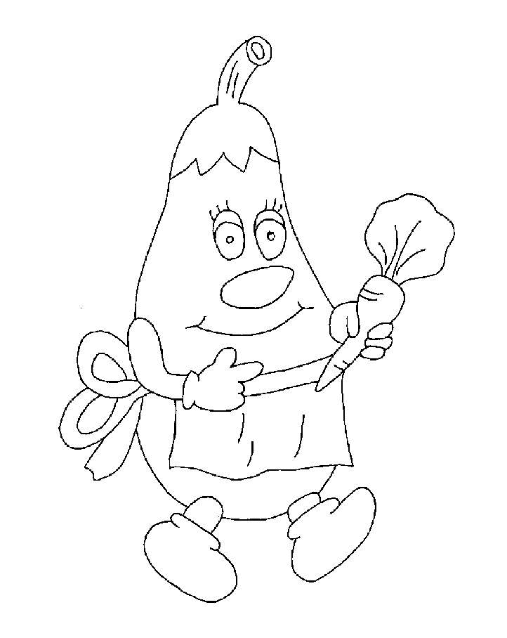 Coloriage Grappe de raisin en perspective - Fruits à imprimer