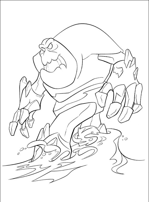 Coloriage Guimauve - La Reine des neiges à imprimer