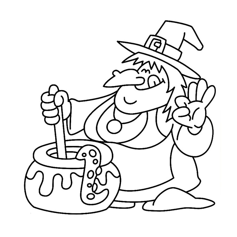 Coloriage Halloween Pour Maternelle - Halloween à imprimer