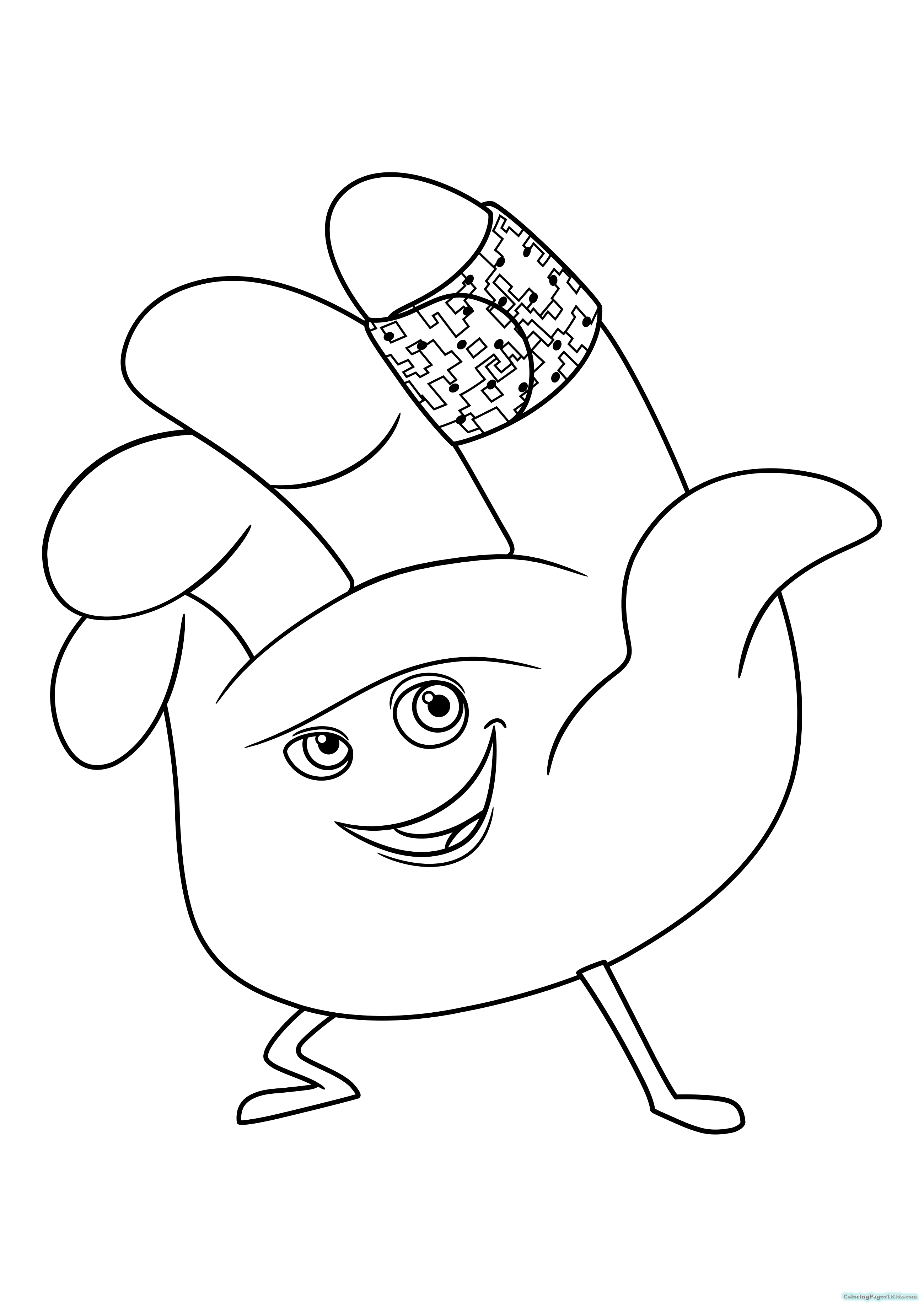 Coloriage Hi5 Emoji Monde Secret Des Emojis - Le Monde secret des Emojis à imprimer