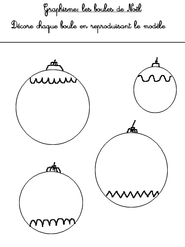 Coloriage Jeu graphique : Tracer les boules colorées - Jeux à imprimer à imprimer