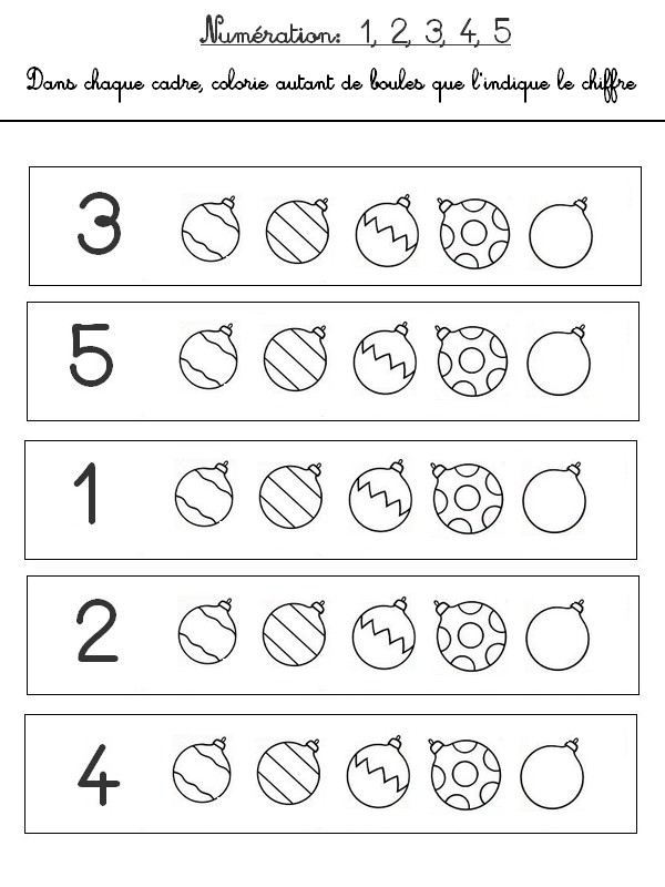 Coloriage Exercice Numération Niveau 3 - Mathématiques - Jeux à imprimer à imprimer