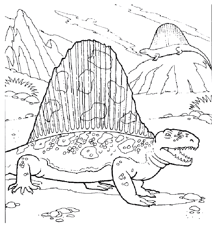 Coloriage Jurassic World - Jurassic world park à imprimer