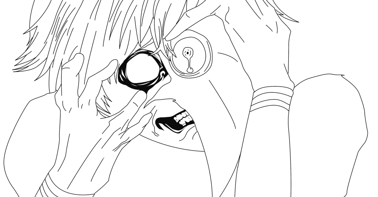 Coloriage Tokyo ghoul