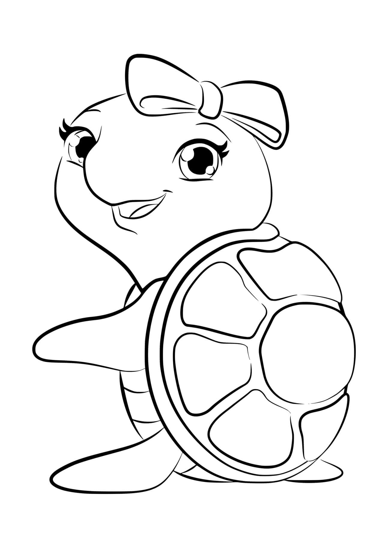 Coloriage Lego Friends Tortue - Lego friends à imprimer