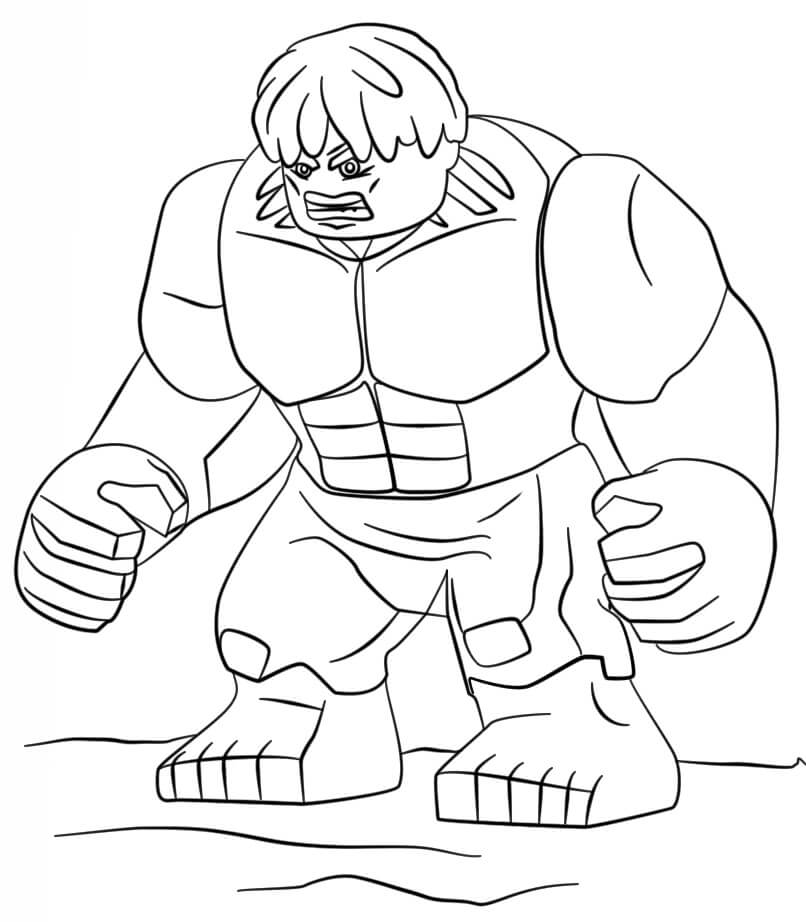 Coloriage Hulk