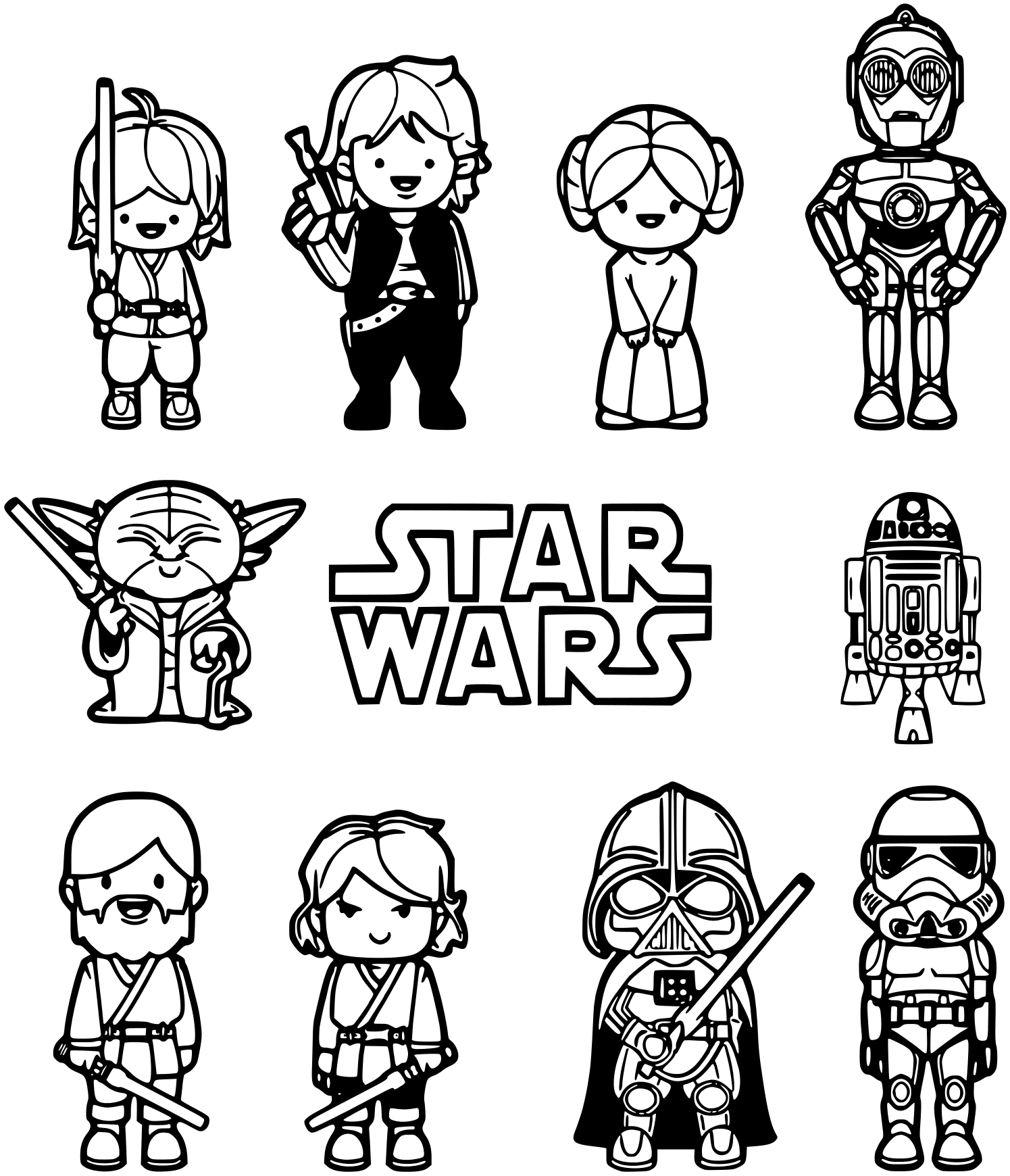 Coloriage Lego Star Wars chasseur Tie en construction - Star wars à imprimer