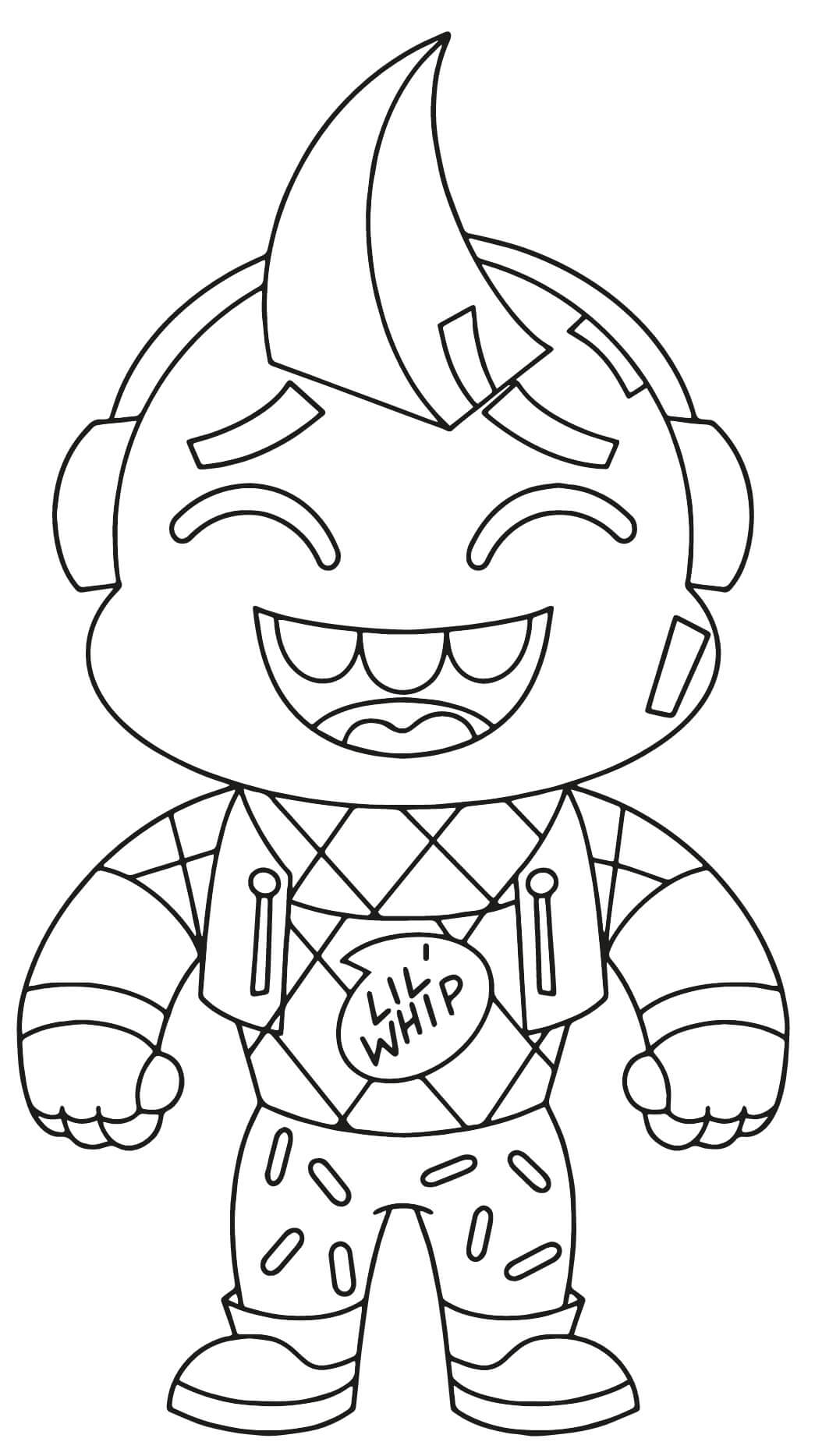 Coloriage Lil Whip - Fortnite à imprimer