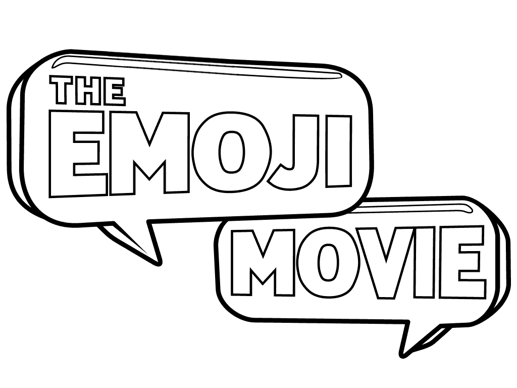 Coloriage Logo Emoji Monde Secret Des Emojis - Le Monde secret des Emojis à imprimer