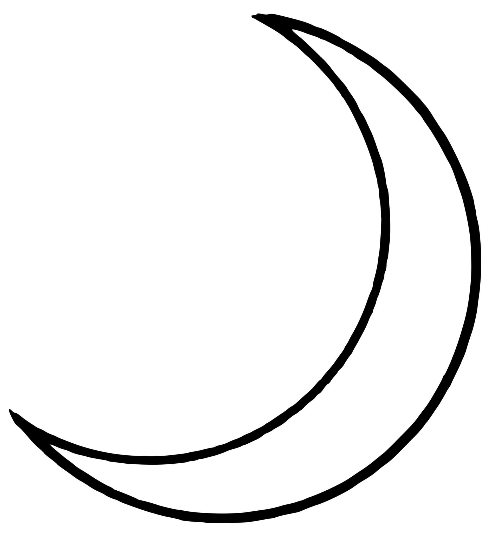 Coloriage Lune