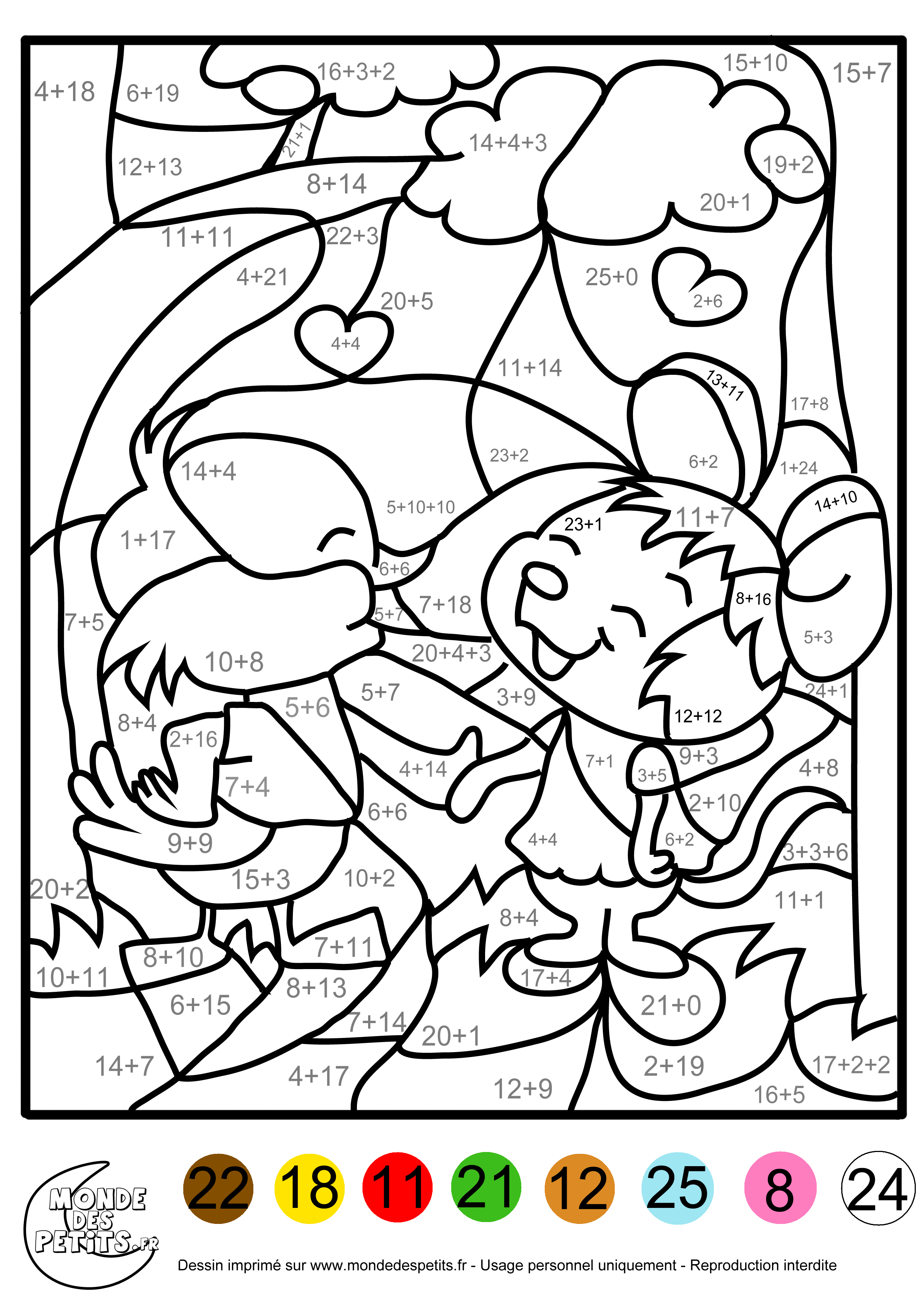 Coloriage Sorcière volant sur son balai magique - Magique à imprimer