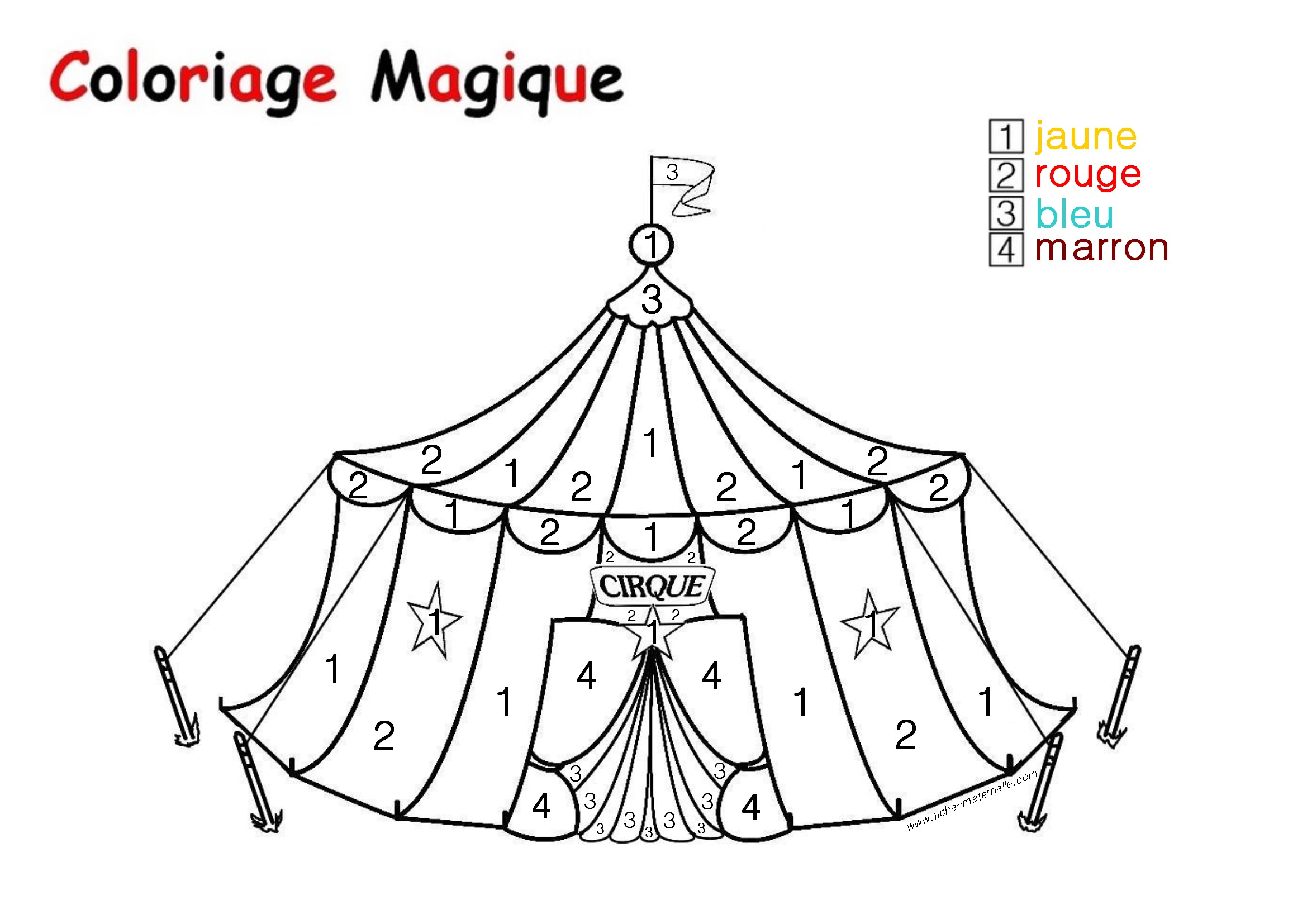 Coloriage Créature magique enchantée souriante - Magique à imprimer