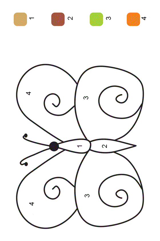 Coloriage Magique Ce1 Papillon - Magique CE1 à imprimer