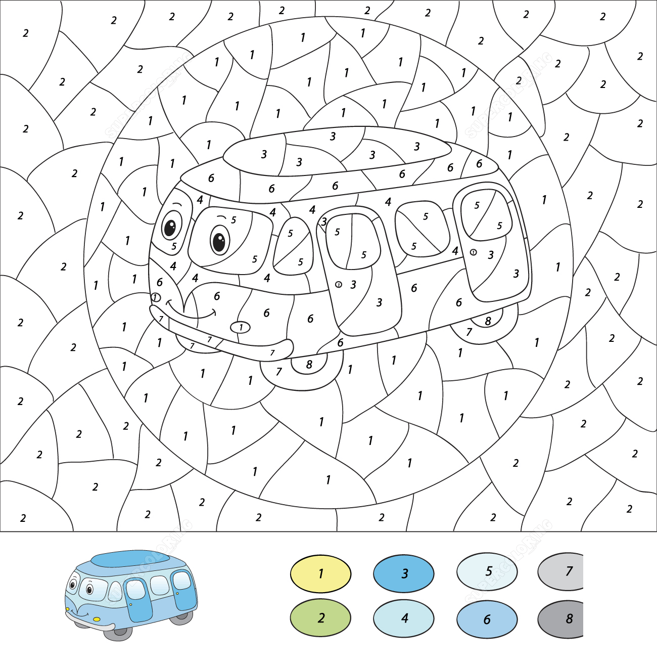 Coloriage Magique CE2