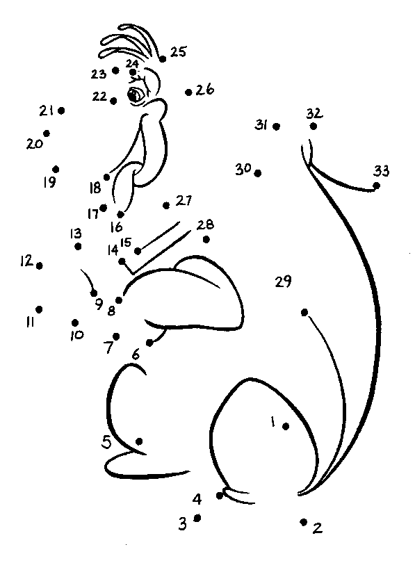 Coloriage Magique Âne Animaux - Âne à imprimer