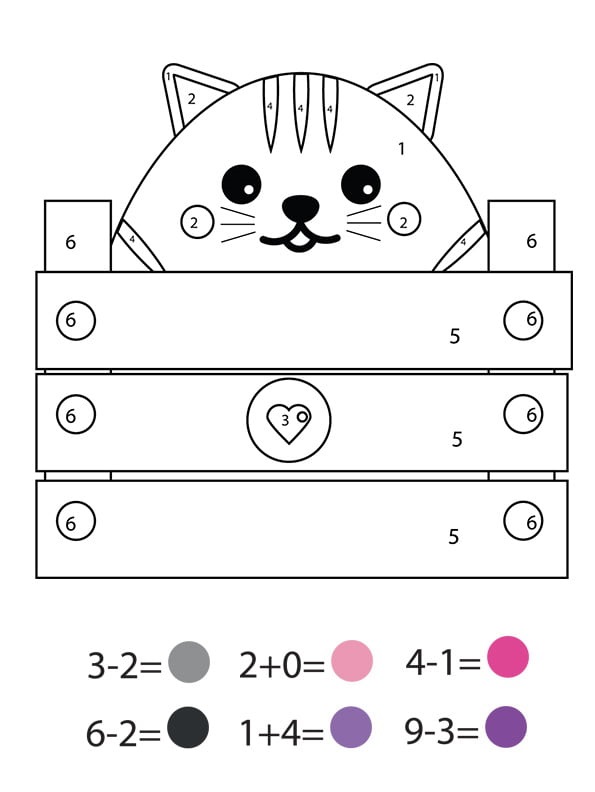 Coloriage Magique maternelle