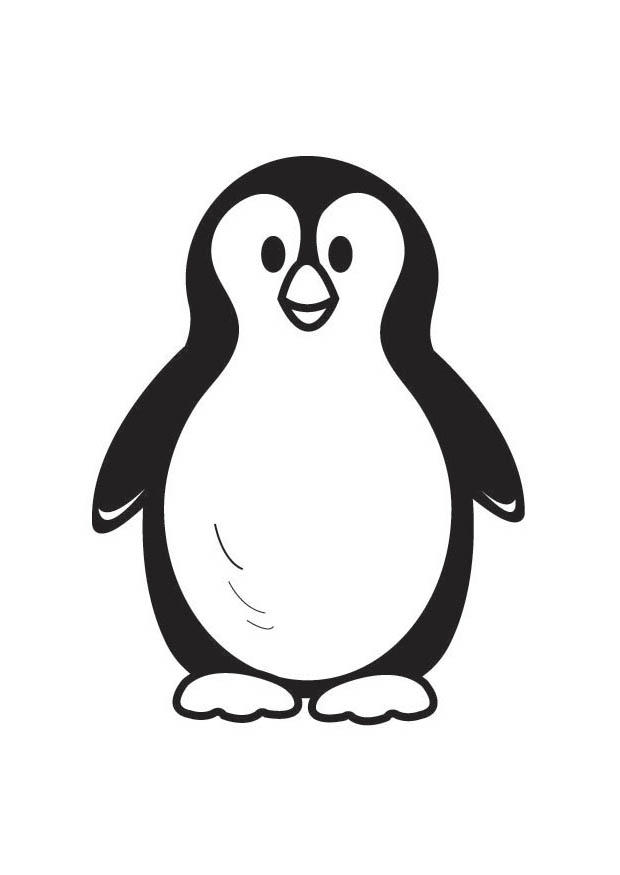 Coloriage Manchot - Pingouin à imprimer