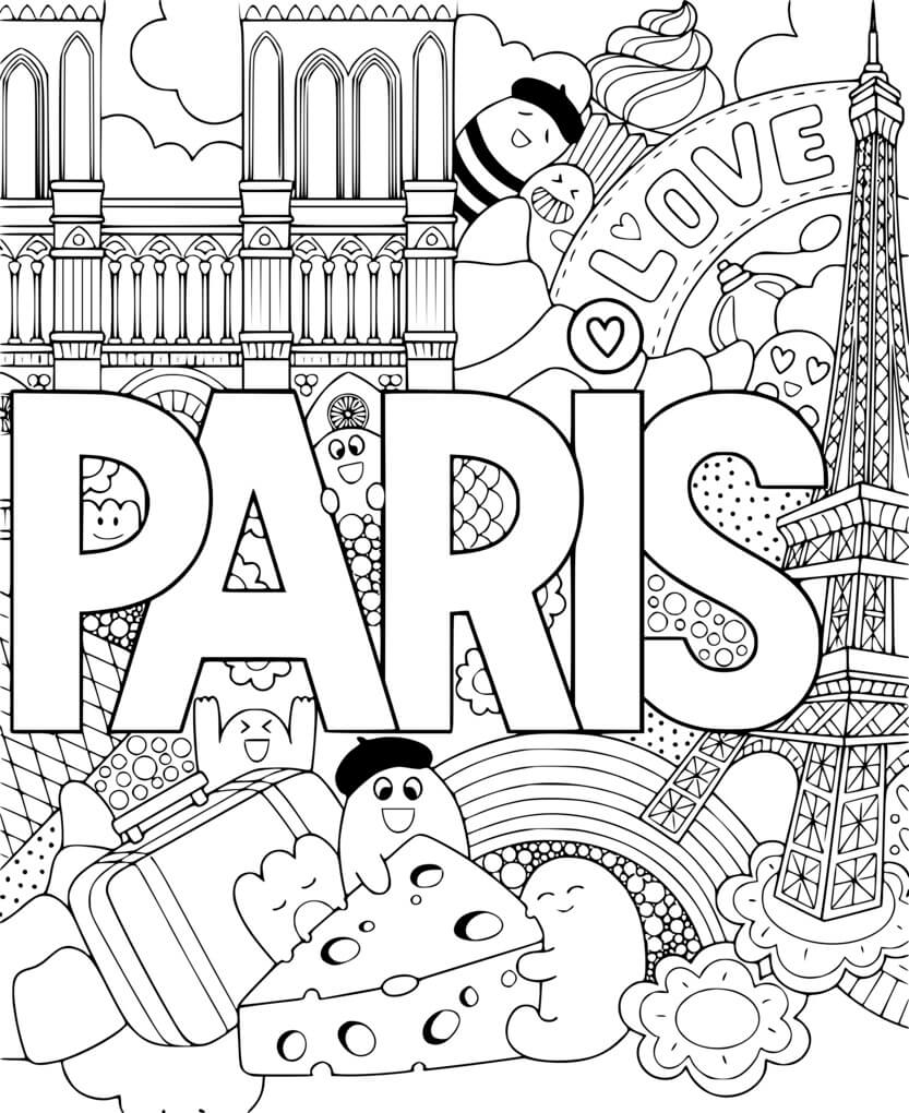Coloriage PSG Paris Saint-Germain